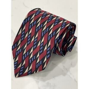 Paul Rodon Art Deco MCM Silk Tie 57 x 3.5 Hand Made